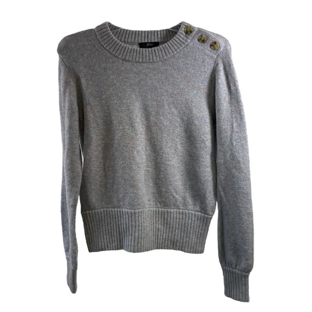 J Crew Grayish Pink Crew Neck Sweater Size XS